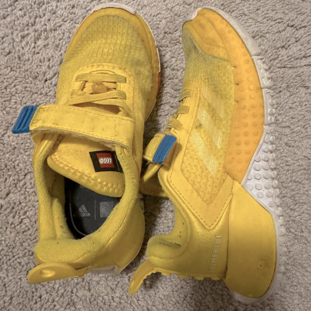 Boys Adidas Lego version size 12k